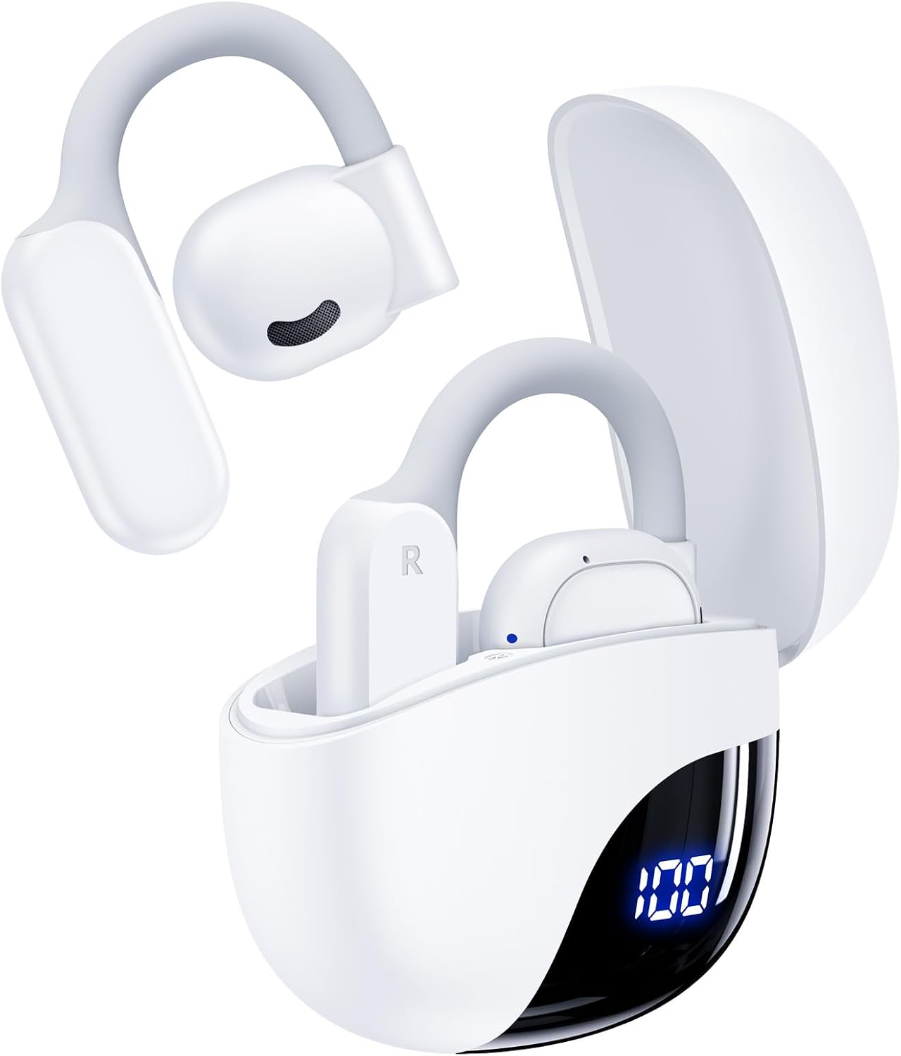 Headphone for Travel Meeting Learning K08 White