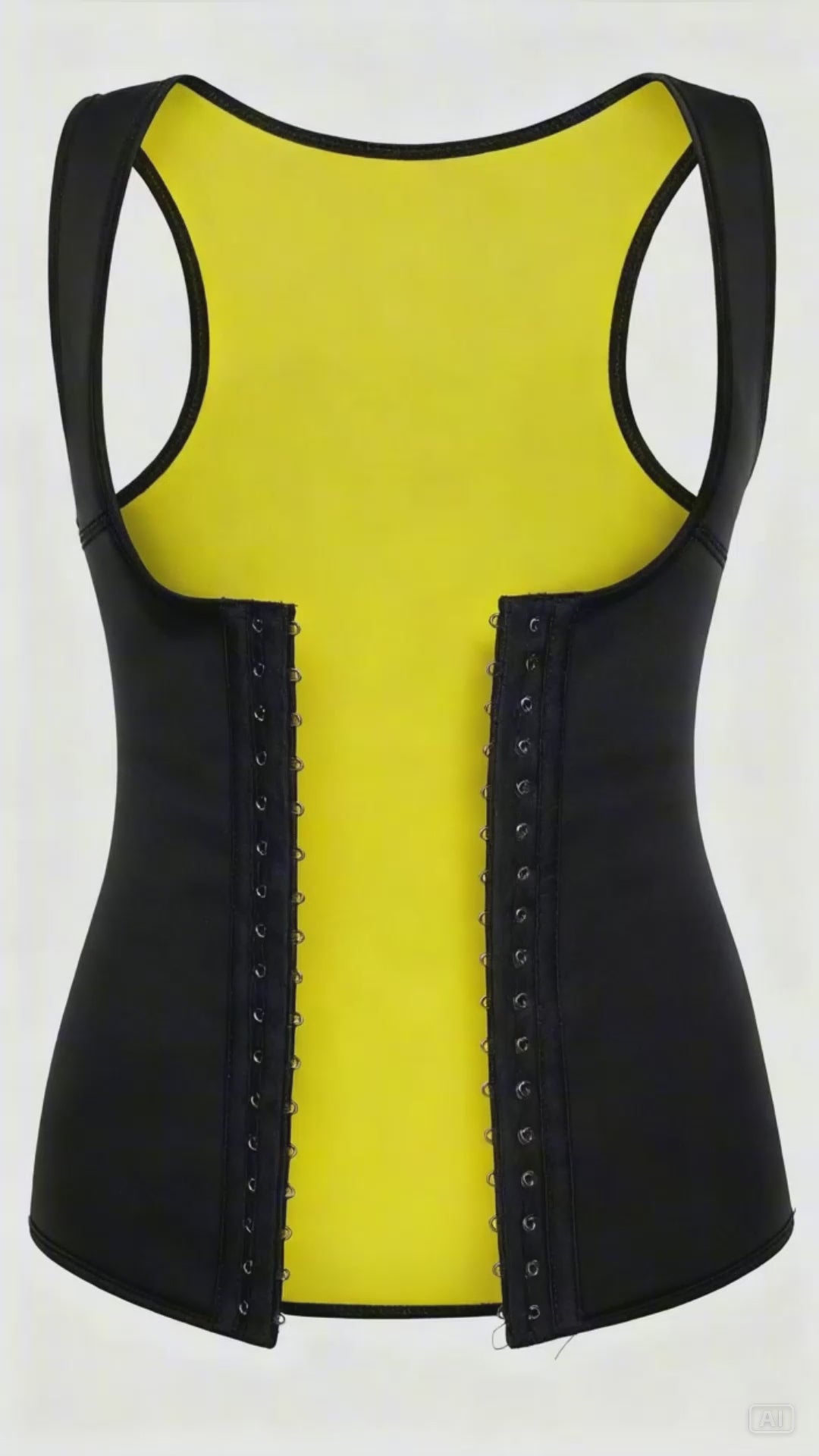 Chaleco dama con broche